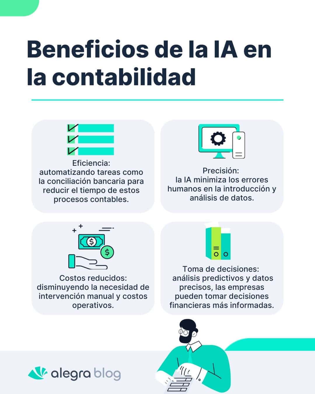 Inteligencia artificial IA en contabilidad